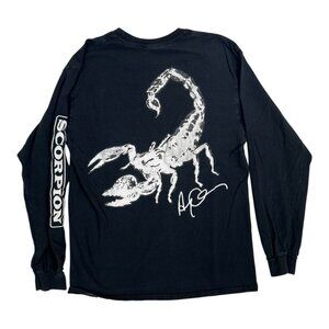 Drake Scorpion 2018 Tour Long Sleeve Rap Tee T Shirt Size Medium